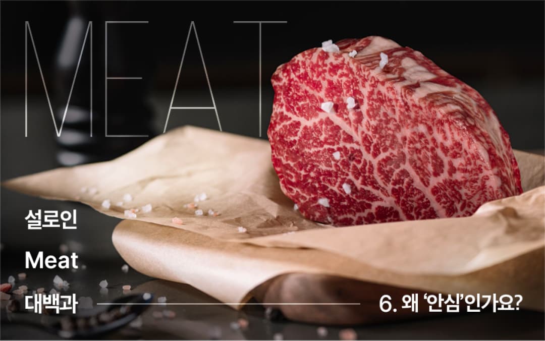 설로인 Meat 대백과 - 6. 왜 안심인가요?