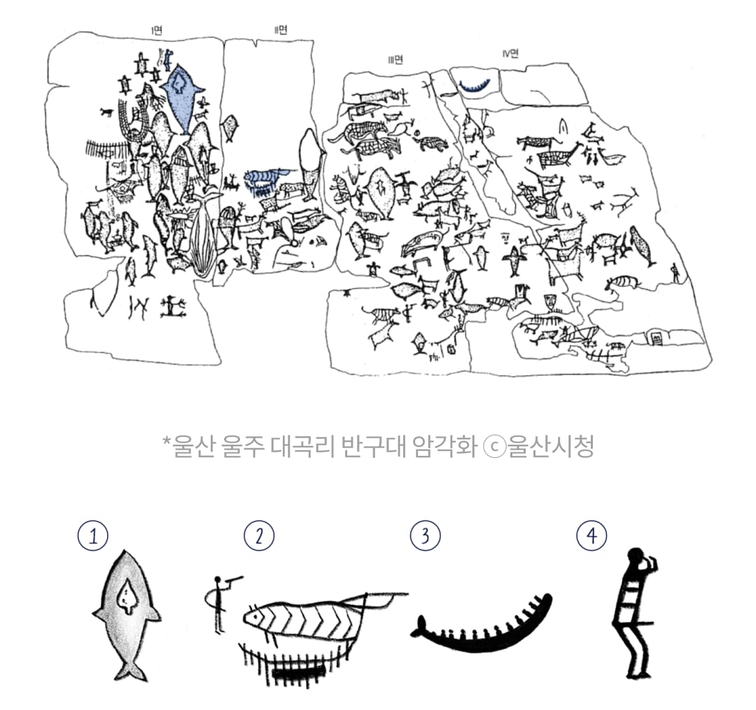 *울산 울주 대곡리 반구대 암각화 ⓒ울산시청
